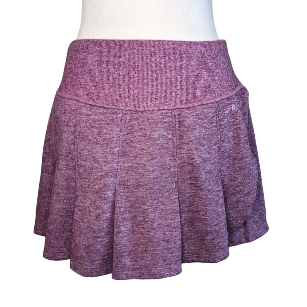 Brooks Running Joyride Pink Pleated Sheep-ish Wool Skirt Medium